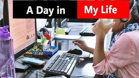 A Day in My Life : Web developer
