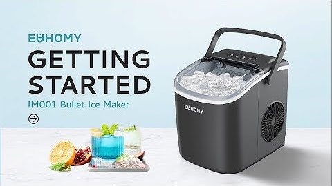 EUHOMY BULLET ICE MAKER-IM001|Unboxing & Accessories Showcase #euhomy #icemaker #bulletice #ice