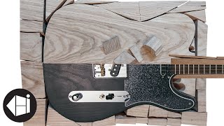 I Built A Guitar Using Only One Hand (REUPLOADED with voice over comments !)