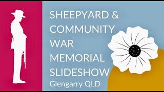 Sheepyard and Community War Memorial Slideshow