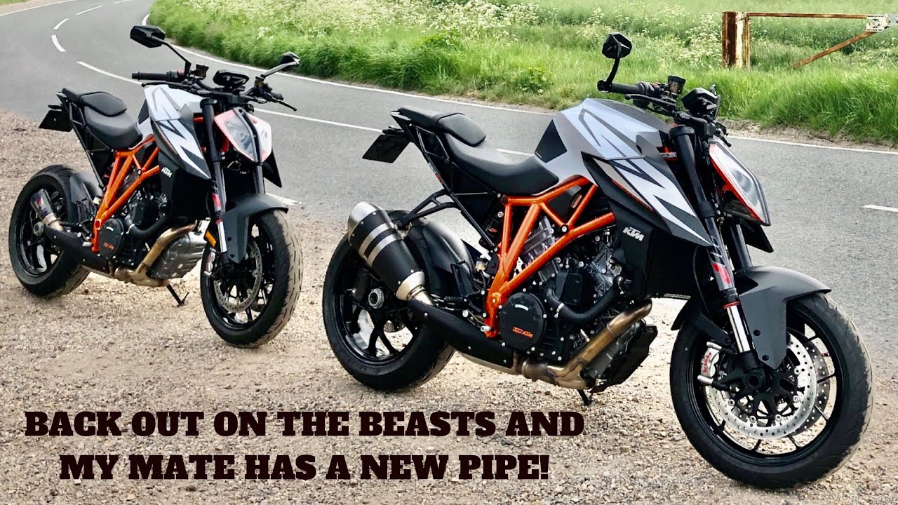 BACK OUT ON THE 2019 KTM SUPER DUKE R, My mate has fitted a new Austin ...
