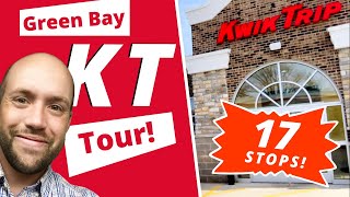 Kwik Trip Tour Green Bay Wisconsin - 17 Stores in ONE DAY!