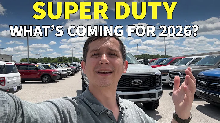 The biggest changes coming to the 2026 Super Duty!