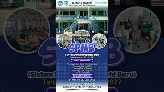 SISTEM PENERIMAAN MURID BARU (SPMB) SD SWASTA ISLAMIYAH SIBOLGA Tahun Ajaran 2026/2027