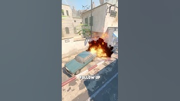 🚨Three nade for perfect A take on (Dust2)⚠️