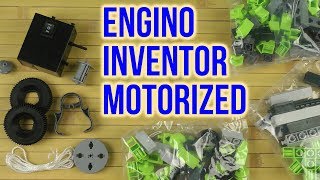 Распаковка Engino Inventor Motorized (30 в 1) с электродвигателем