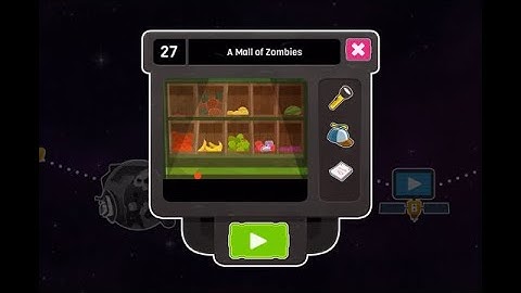 Love You to Bits walkthrough - Level 27 - A Mall of Zombies