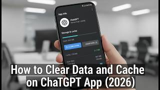 How to Clear Data and Cache on ChatGPT App (2026)? screenshot 2