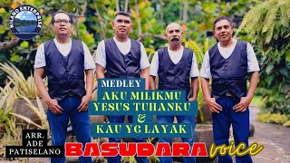 MEDLEY AKU MILIKMU YESUS TUHANKU & KAU YANG LAYAK | BASUDARA VOICE |  Lyric Video