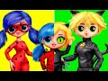 Ladybug e Cat Noir com seus Filhos / 10 LOL OMG DIYs