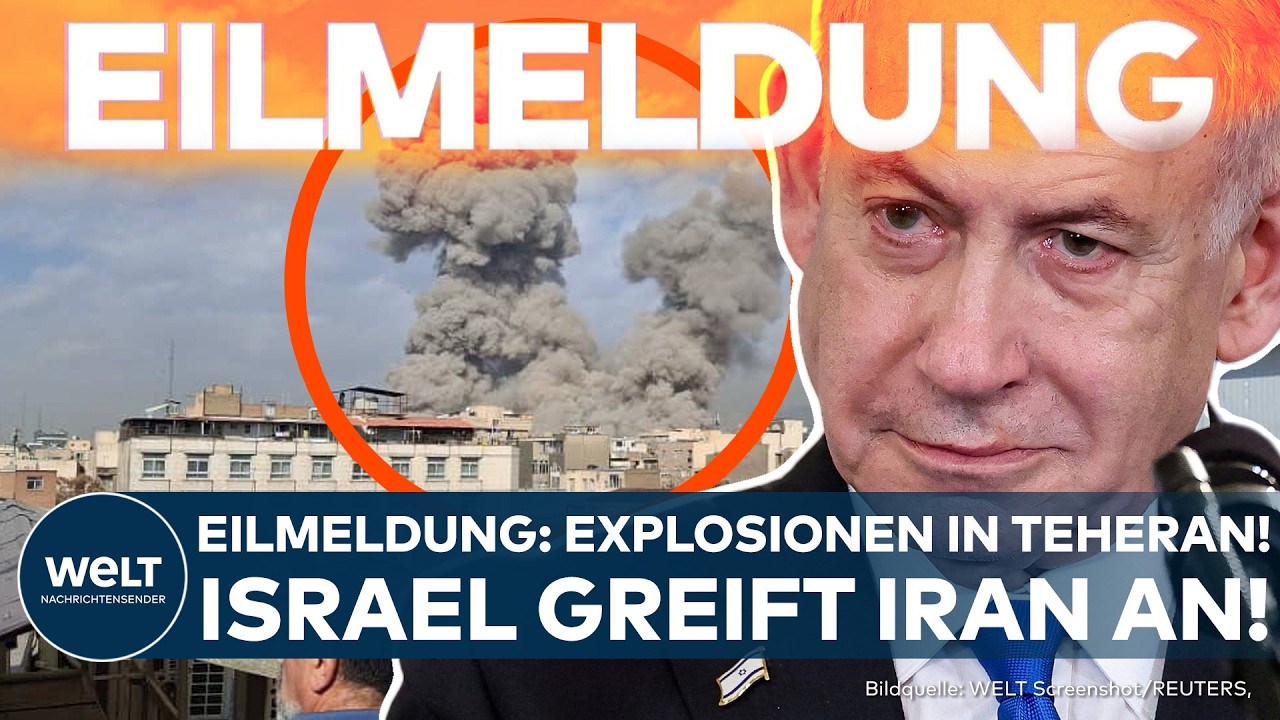 BREAKING: Israel greift Iran an! Explosionen in Teheran! Reporter schildert Situation in Nah-Ost