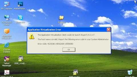 WinXP Run Skype VMWare ThinApps