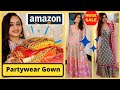 Amazon Partywear Kurta Set Haul|Diwali/Wedding Special Partywear Gown Haul|Amazon Haul|Kurta Haul