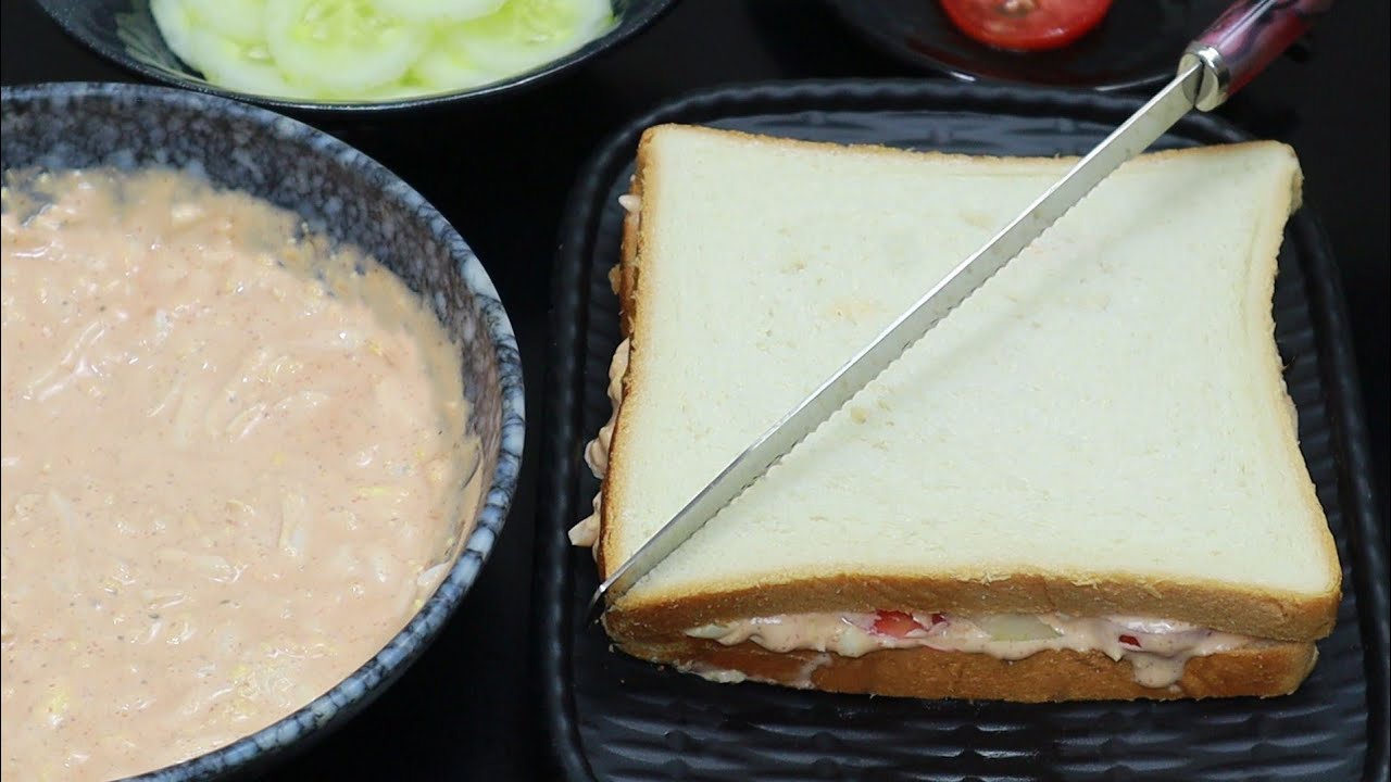 Easy Egg Bread Sandwich Bread Breakfast Sandwich Bread Recipe Egg