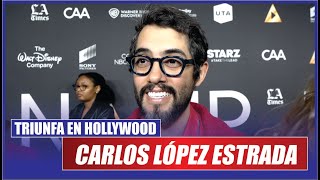 CARLOS LÓPEZ ESTRADA apoya a su mamá CARLA ESTRADA en su salida de TELEVISA.