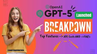 GPT-5 BREAKDOWN: Top Features, API Costs, How To Unlock Next-Gen AI #chatgpt #ai  #openai #gpt5 🤯