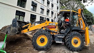 JCB 3CX - замедлилась гидравлика! Подъём фронтального ковша - 30 секунд!