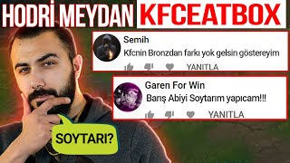 KFCEATBOX'I SOYTARI YAPICAM DİYEREK MEYDAN OKUDULAR! GAREN FOR WIN YÜREK YEMİŞ! @KFCEatbox