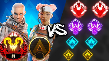 Can a #1 Apex Predator Carry a Rookie vs Every Rank?