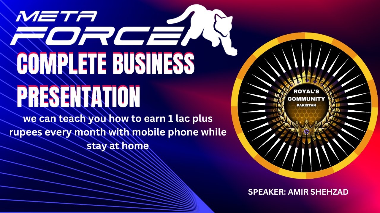 meta force full presentation in urdu