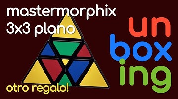 UNBOXING MASTERMORPHIX 3X3 PLANO | REGALO DE JORLOZ CUBES | CUBOS DE RUBIK