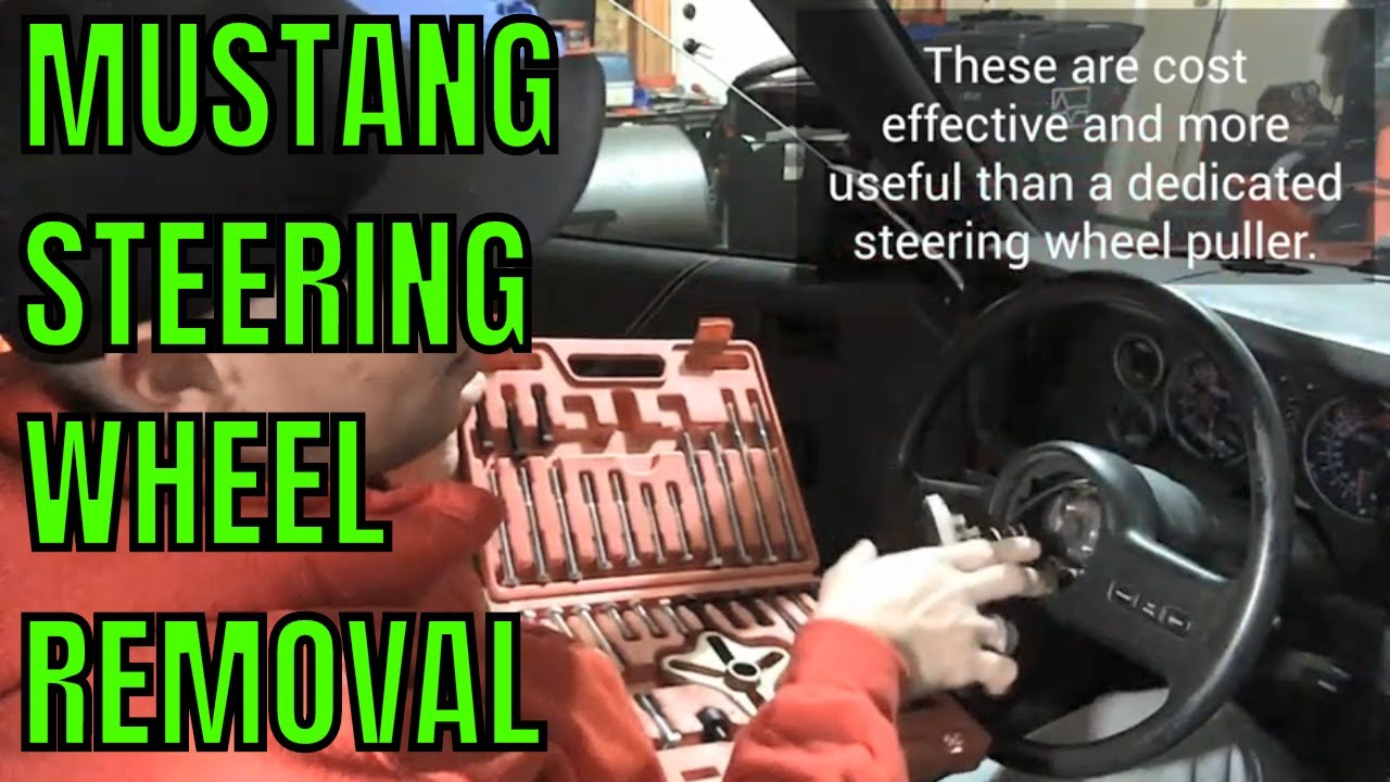 1967 Ford Mustang Steering Wheel Removal
