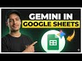 How to Use Gemini in Google Sheets - 8 Ways to Use AI for Data Analysis | Full Tutorial in Hindi