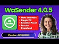 WA Sender 4 0 5 | Same As WA Sender