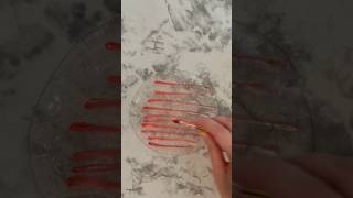 Slime Coloring with Liquid Lipstick #shorts #slimecoloring #liquidlipstick