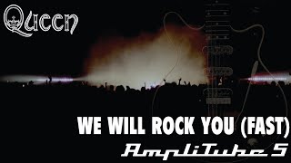 We Will Rock You Fast Live Version Amplitube 5 Brian May