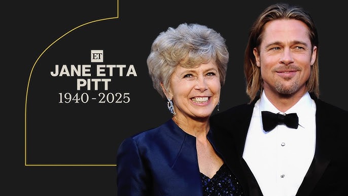 Brad Pitt's Mom, Jane Etta, Dead at 84 - YouTube