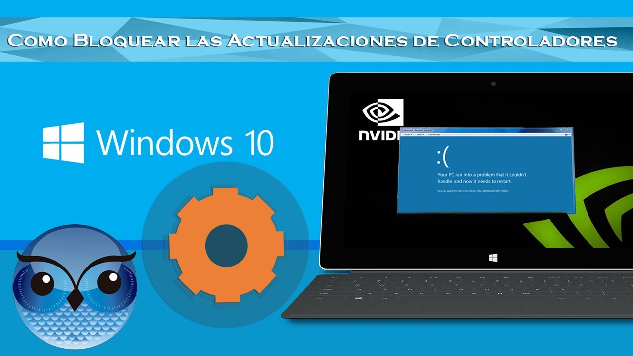 Como Evitar La Actualizacion De Drivers En Windows 10 YouTube Como Evitar La Actualizacion De Drivers En Windows 10 Youtube