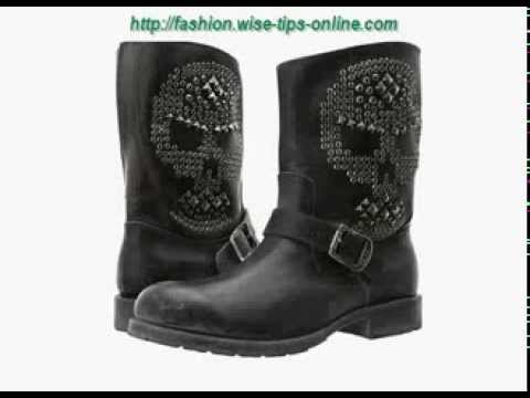 frye skull boots