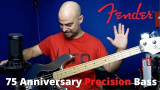 Fender Precision 75 anniversary.