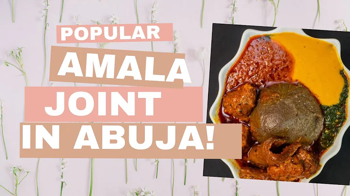 Popular Amala Joint in Abuja l Igbo girl eating amala l Abuja Food tour!
