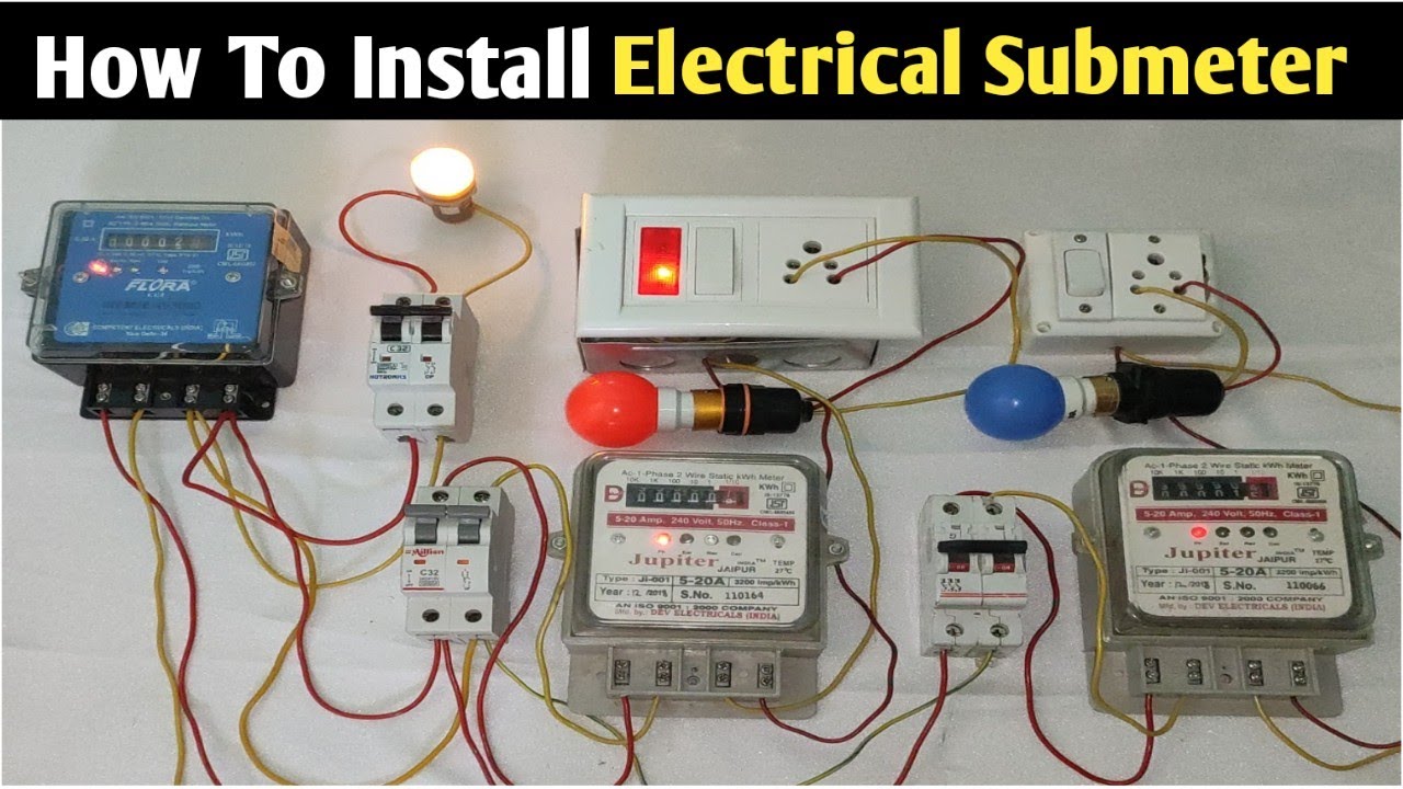 EKM meter setup for 220V circuits