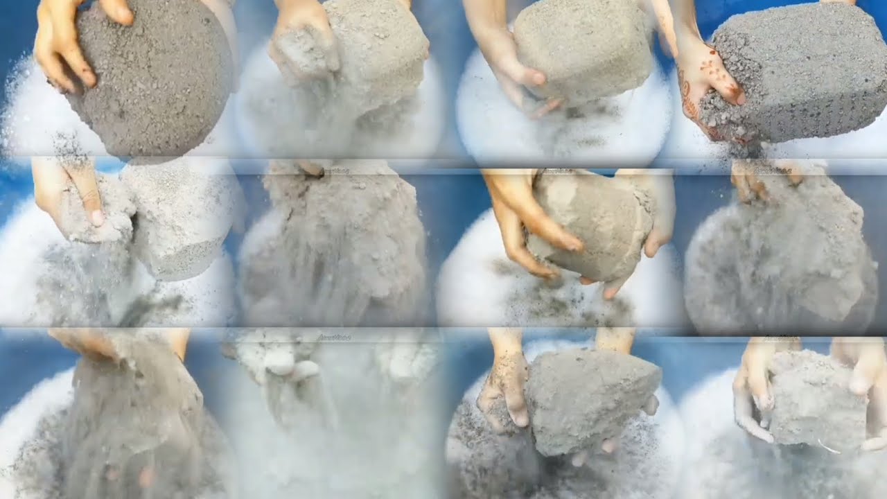 Heavy dusty😷 soft texture in foamy water crumbling🤤#eshaledit dont forget subscribe