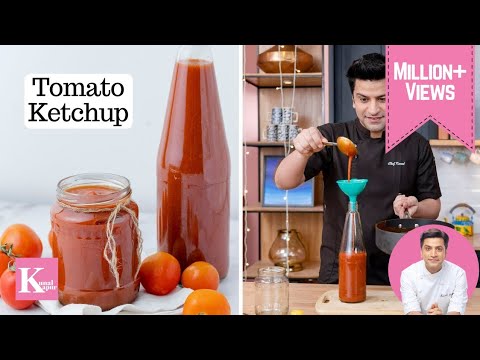 Tomato Ketchup Recipe | Homemade Tomato Sauce | घर पे आसानी से बनाओ