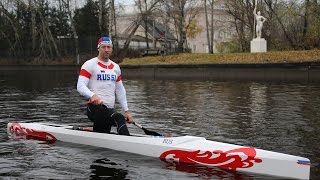 Training session with Shtokalov Ilya (Илья Штокалов гребля на каноэ)