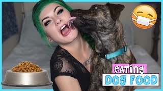 TRYING DOG FOOD PRODUCTS?! | HeyThereImShannon