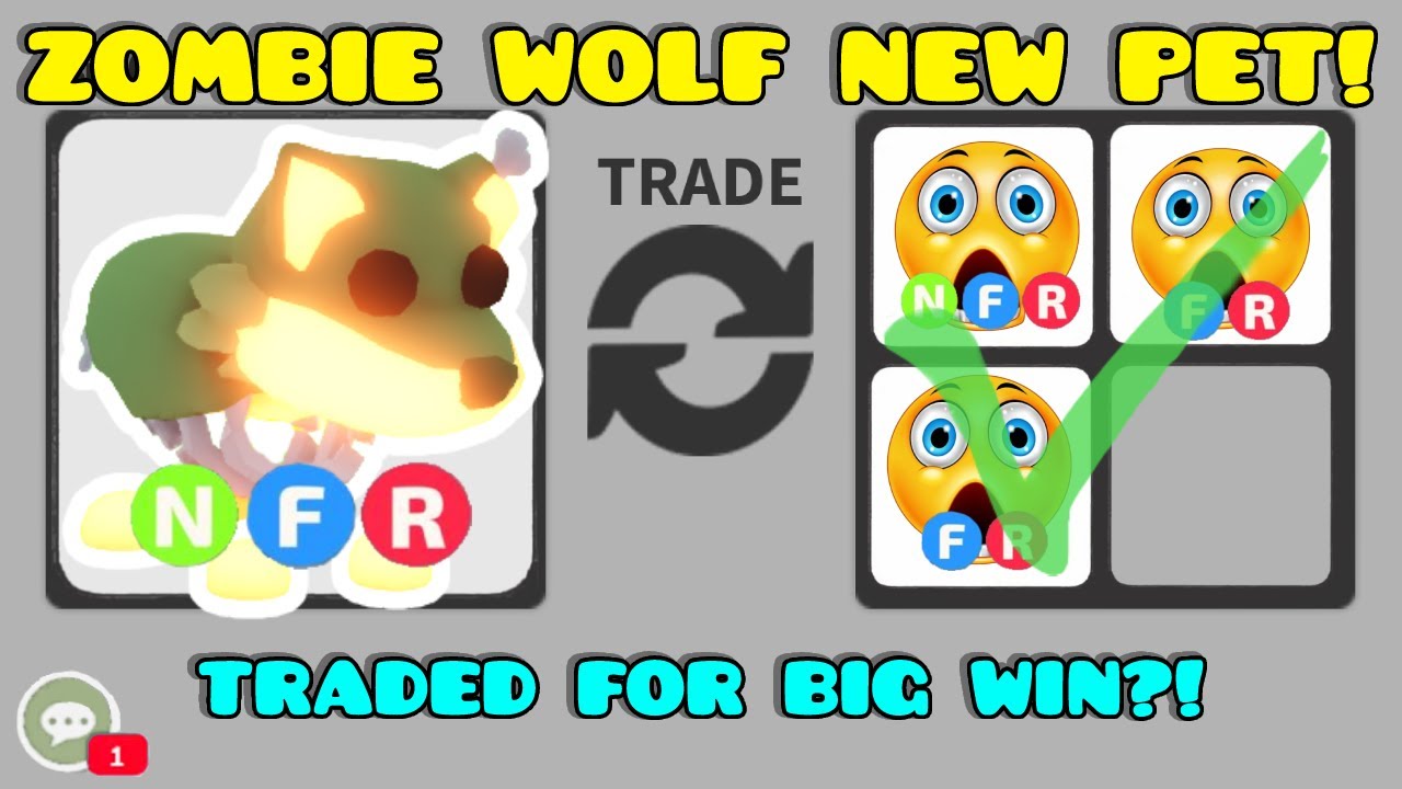 Zombie Wolf, Trade Roblox Adopt Me Items