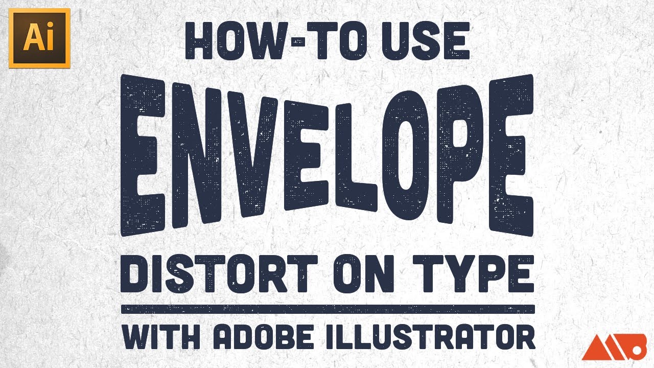 how-to-use-envelope-distort-on-type-in-adobe-illustrator-tutorial-youtube