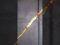 DIY Beaded rakhi making #diy #rakhi #rakhimaking #new #shorts #viralshorts #youtubeshorts #easy