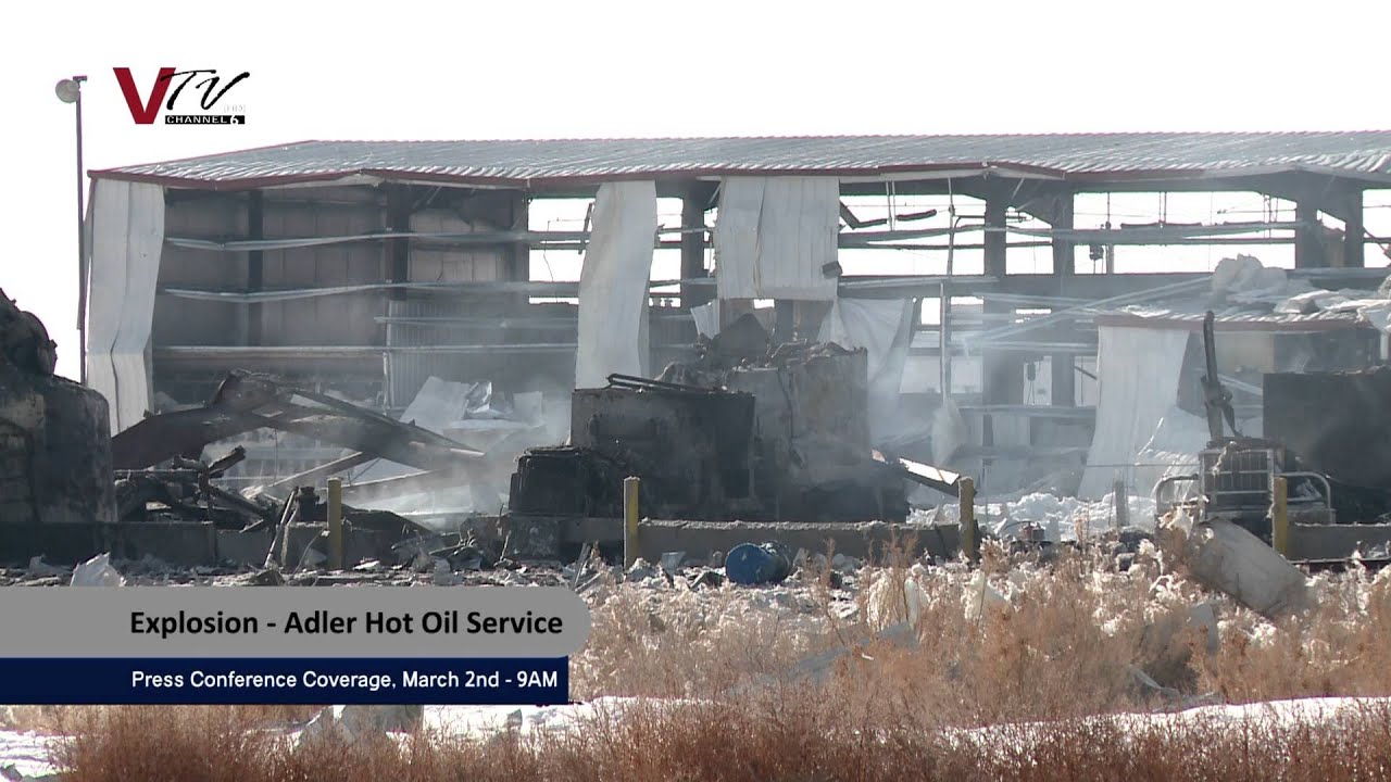 Explosion at Adler Hot Oil Service YouTube