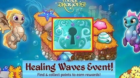 All Mystic Cloud Key Items for Healing Waves Event - Merge Dragons