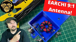 DIY EARCHI 9:1 End Fed Ham Radio Antenna - (UnUn / Balun)