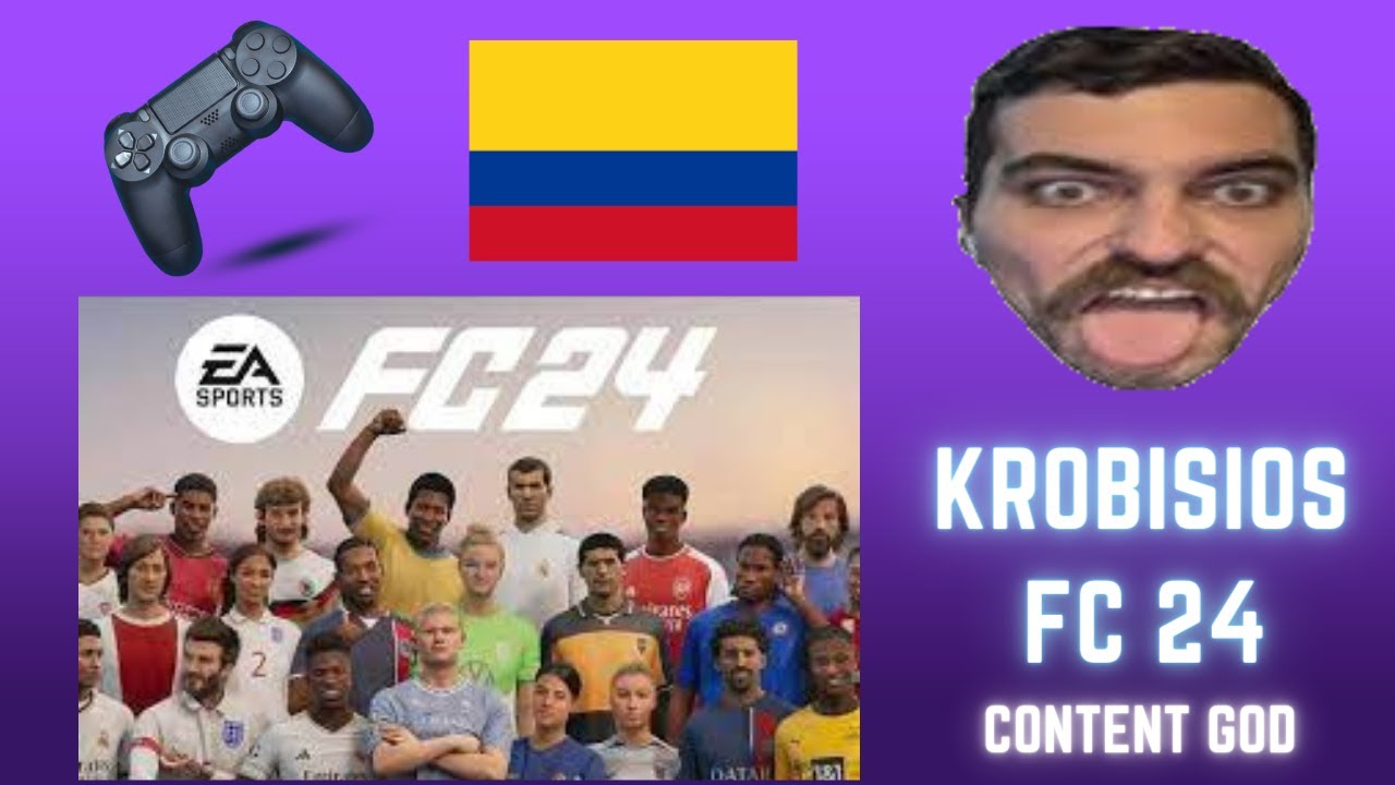 KROBISIOS FC24 MOMENTS! ⚽ #kroba #krobatv #marzito