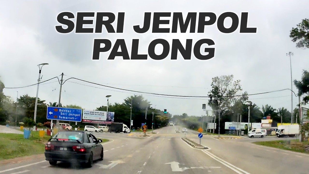 Negeri Sembilan: Bandar Seri Jempol - Jalan Bahau Keratong - Felda Palong - Sempadan Pahang / Bera