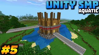 WORKING ON BOTH BASES! - Minecraft Unity Survival: Episode 5 @LegendaryP0tat0