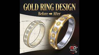Solidworks Gold Ring Design Tutorial Jewelry Cad Modeling Step-By-Step Beginner To Advanced